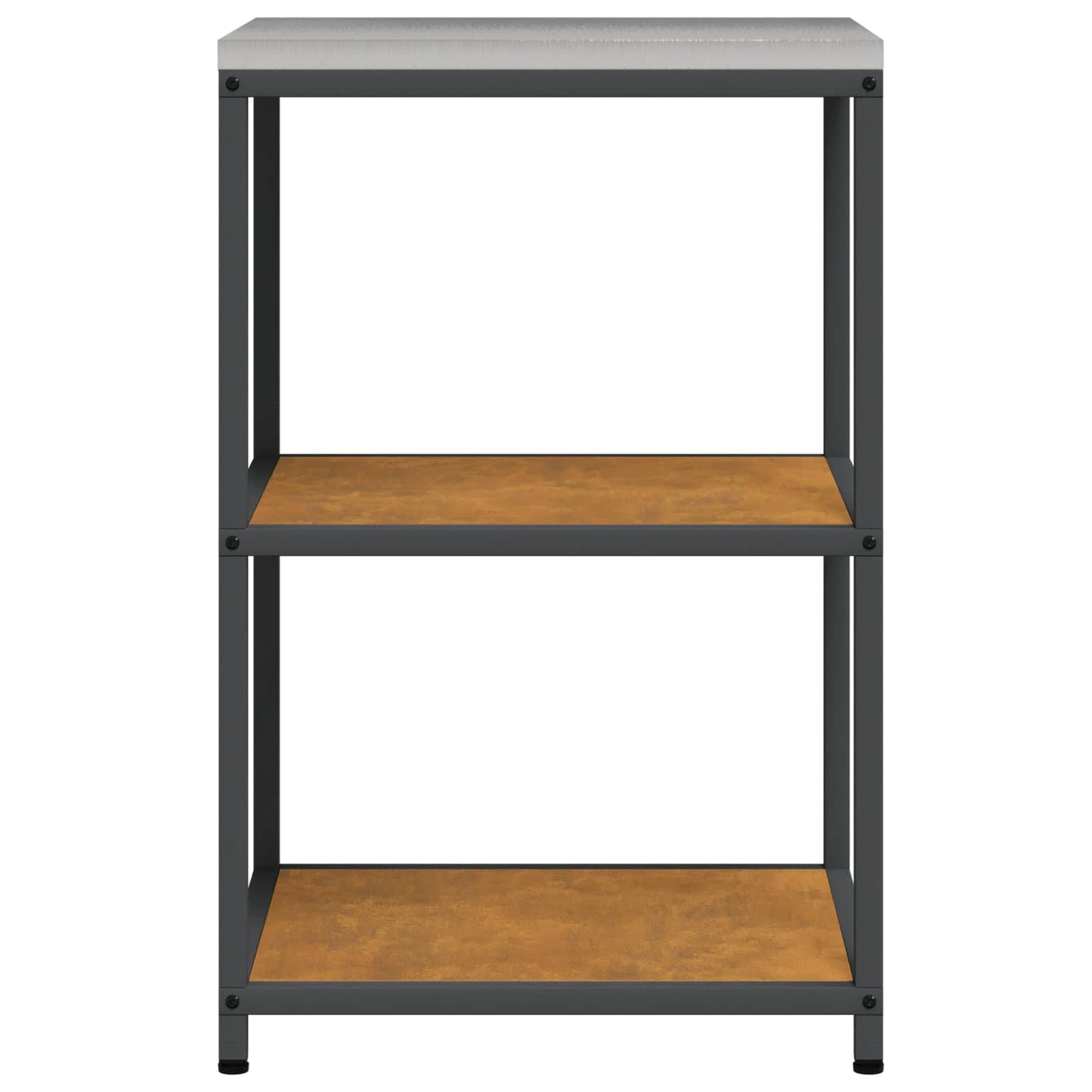 Küchenregal HATTEM Rostig 60 x 50 x 92 cm Stahl