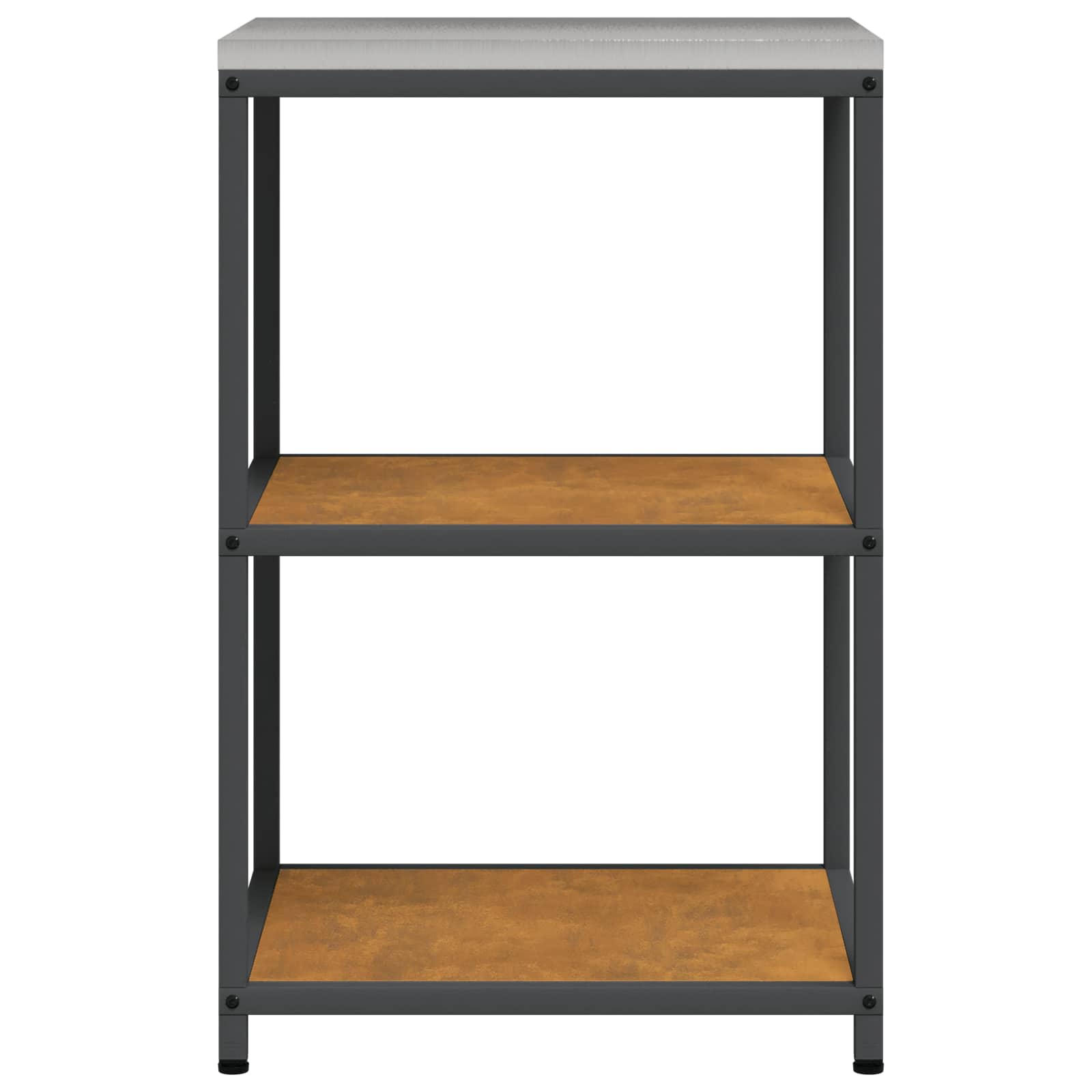 Küchenregal HATTEM Rostig 60 x 50 x 92 cm Stahl