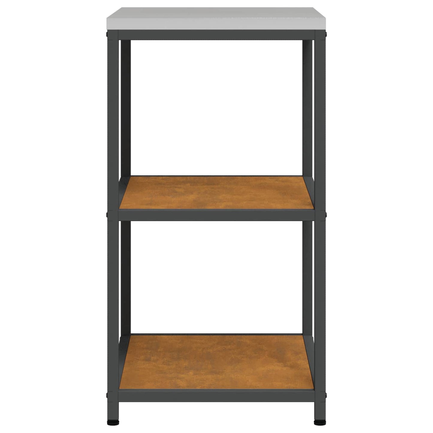 Küchenregal HATTEM Rostig 60 x 50 x 92 cm Stahl