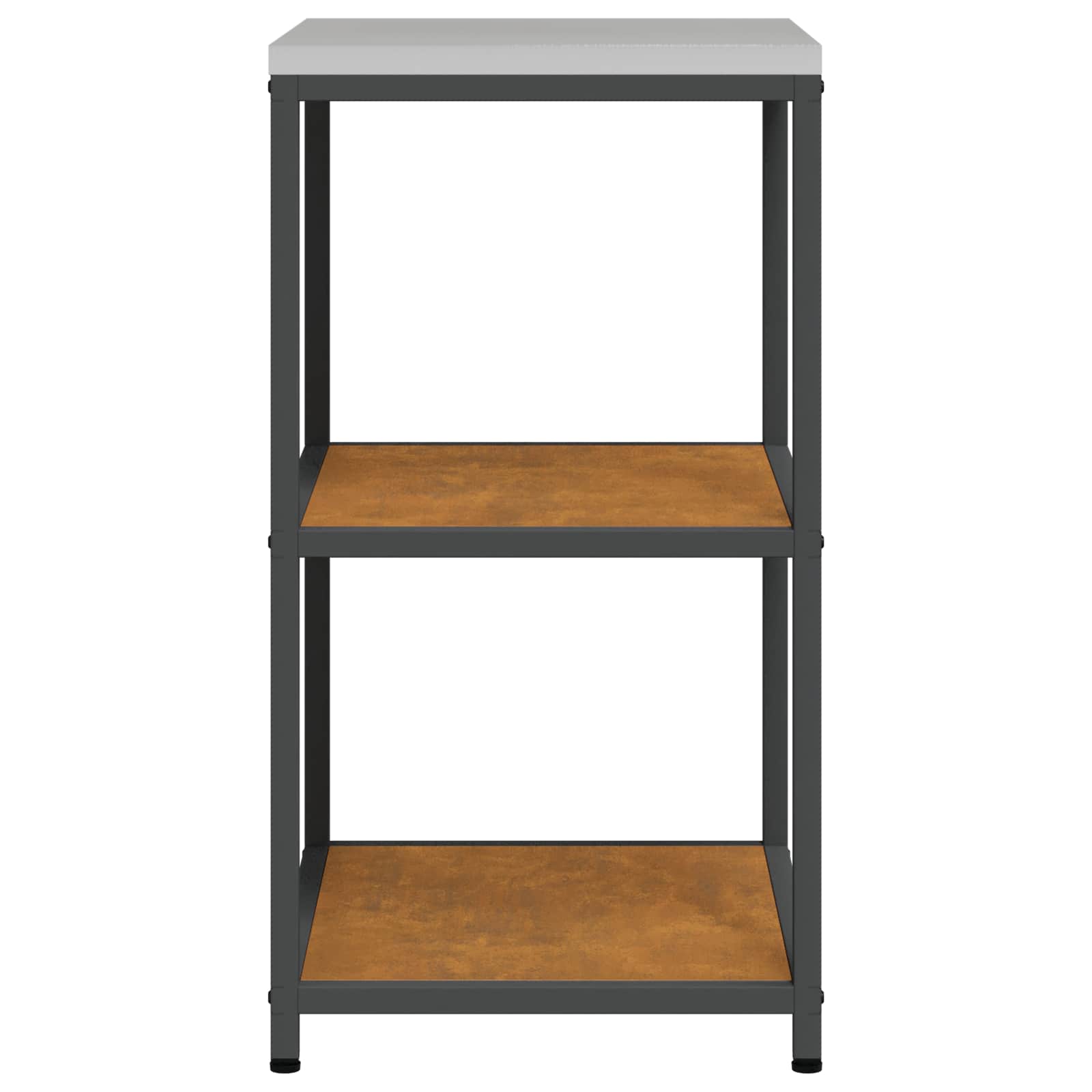 Küchenregal HATTEM Rostig 60 x 50 x 92 cm Stahl
