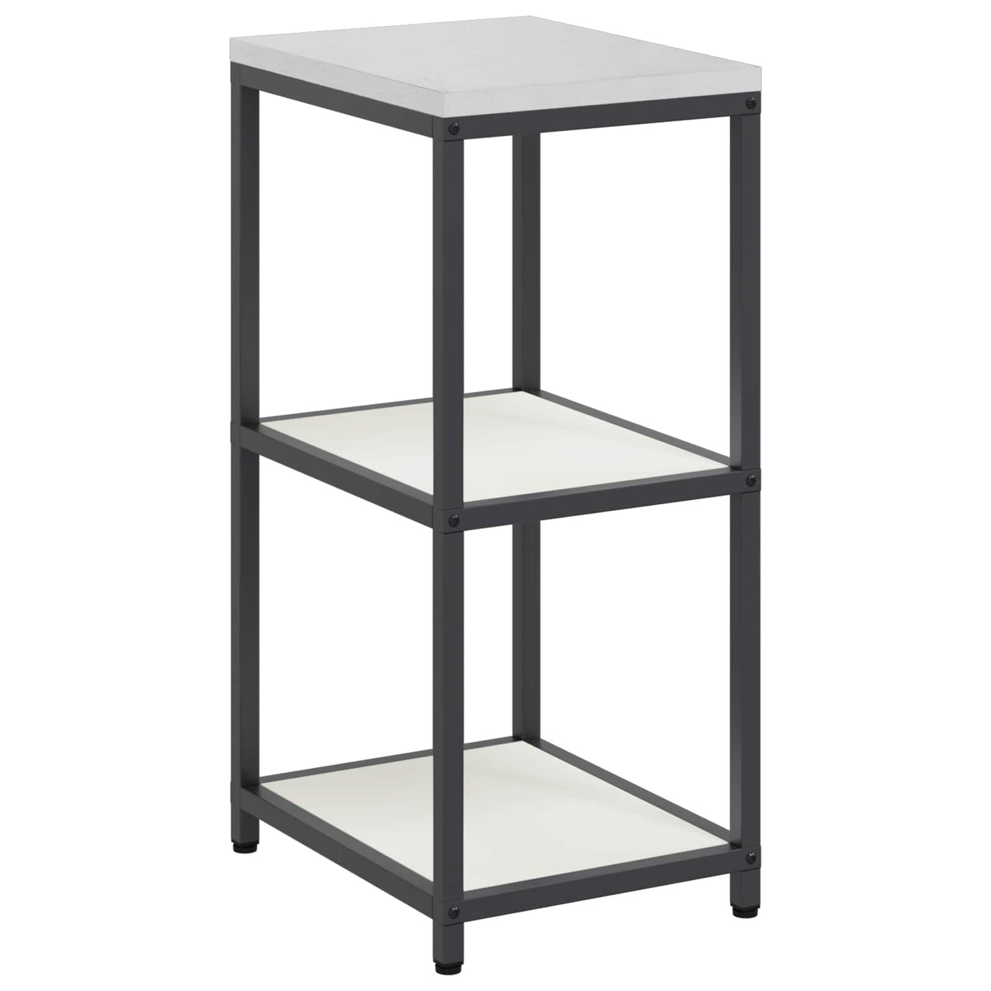 Küchenregal HATTEM Weiß 40 x 50 x 92 cm Stahl