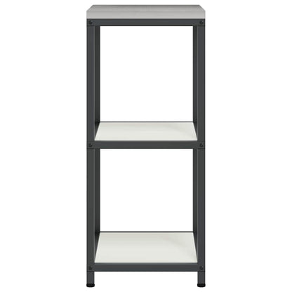 Küchenregal HATTEM Weiß 40 x 50 x 92 cm Stahl