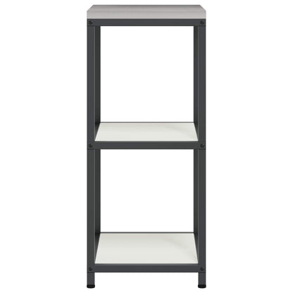 Küchenregal HATTEM Weiß 40 x 50 x 92 cm Stahl