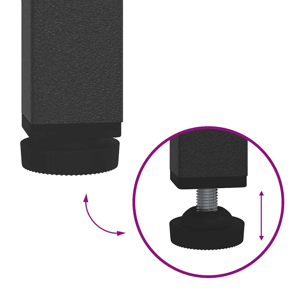 Küchenlageregal mit Regal mit Speicher Weiß Stahl