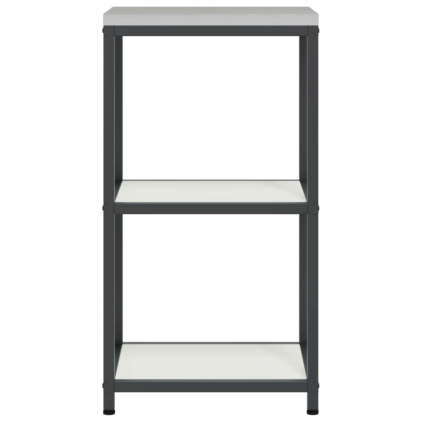 Küchenregal HATTEM Weiß 40 x 50 x 92 cm Stahl