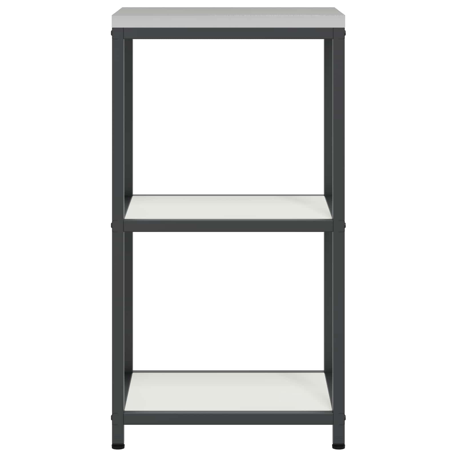 Küchenregal HATTEM Weiß 40 x 50 x 92 cm Stahl