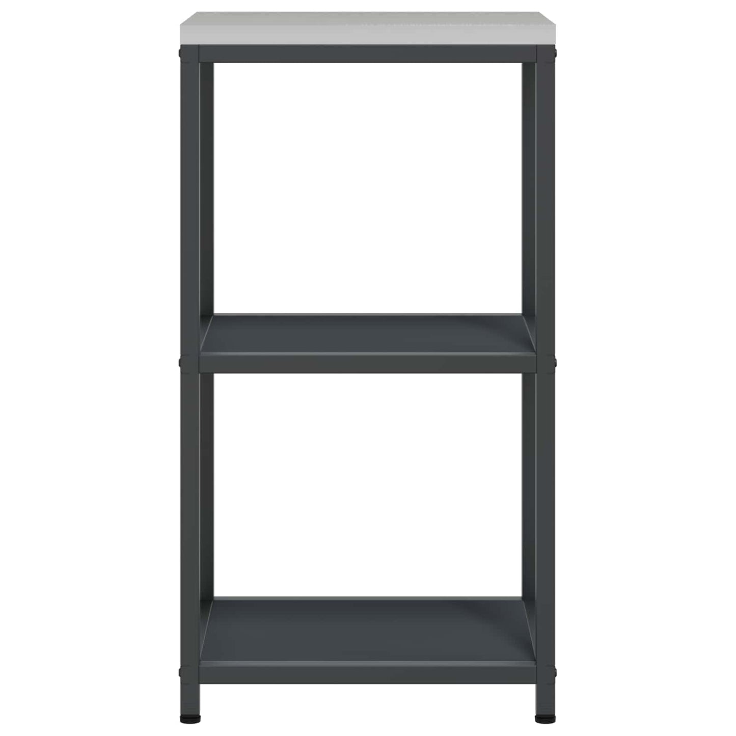 Küchenregal HATTEM Anthrazit 40 x 50 x 92 cm Stahl