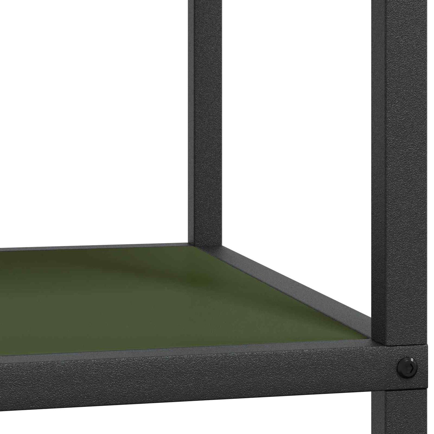 Küchenregal HATTEM Olivgrün 40 x 50 x 92 cm Stahl