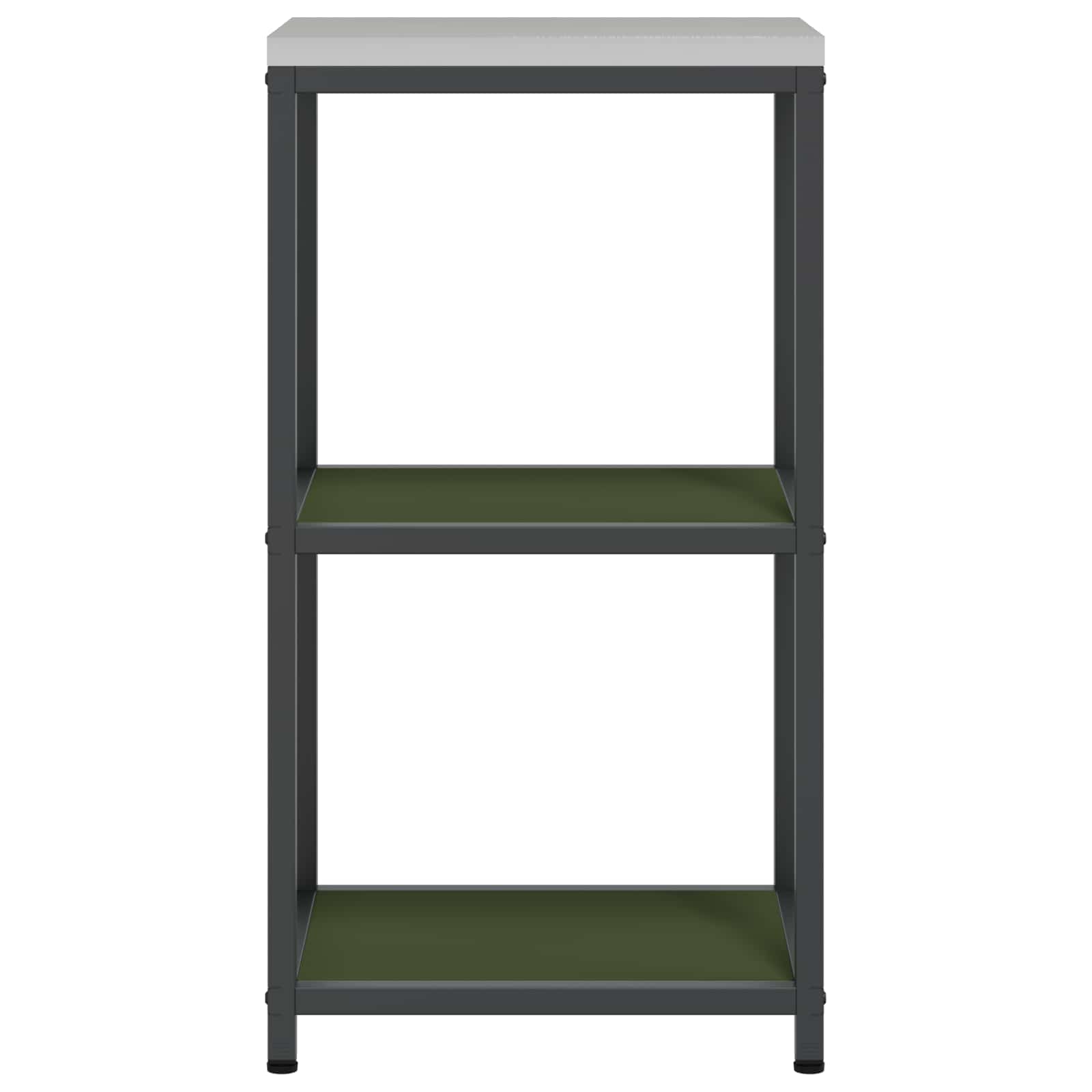 Küchenregal HATTEM Olivgrün 40 x 50 x 92 cm Stahl
