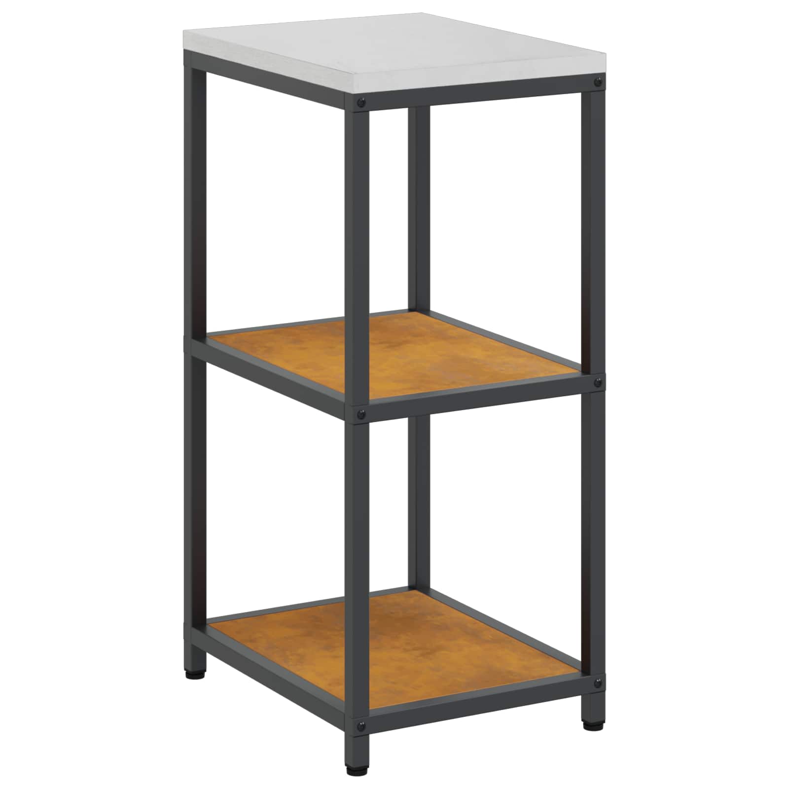 Küchenregal HATTEM Rostig 40 x 50 x 92 cm Stahl