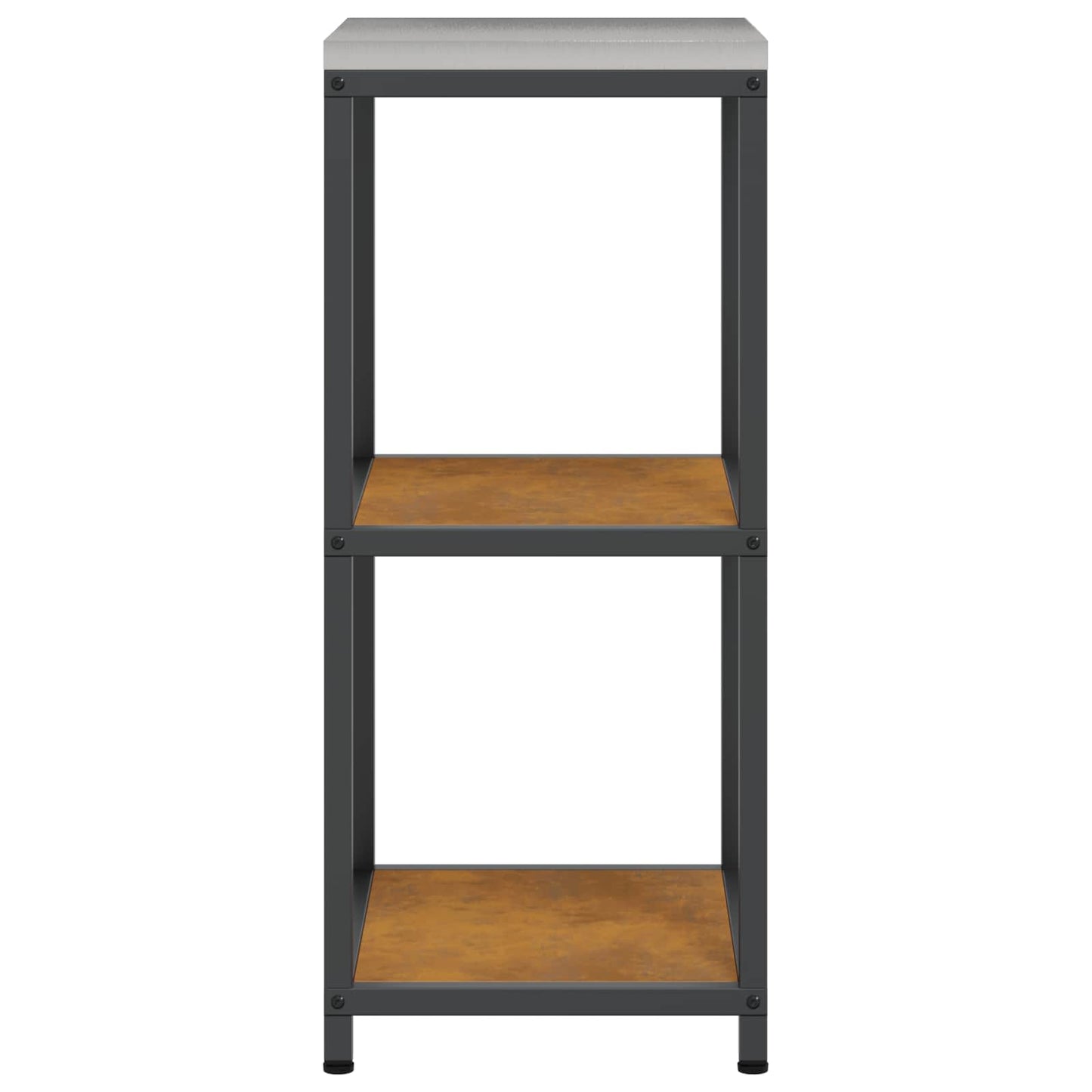 Küchenregal HATTEM Rostig 40 x 50 x 92 cm Stahl