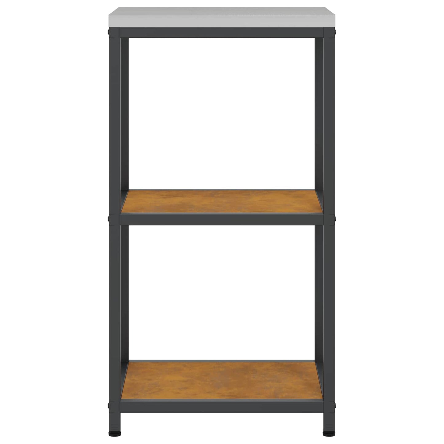 Küchenregal HATTEM Rostig 40 x 50 x 92 cm Stahl
