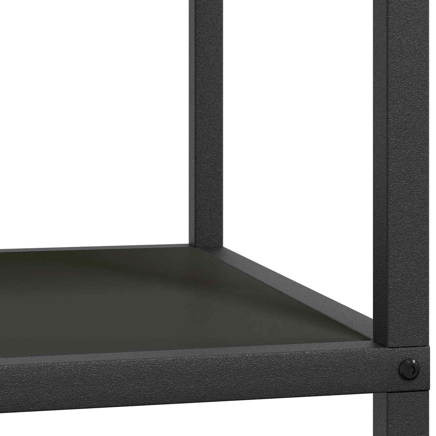 Küchenregal HATTEM Schwarz 30 x 50 x 92 cm Stahl