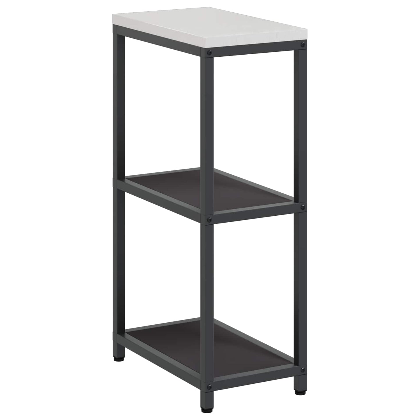 Küchenregal HATTEM Schwarz 30 x 50 x 92 cm Stahl