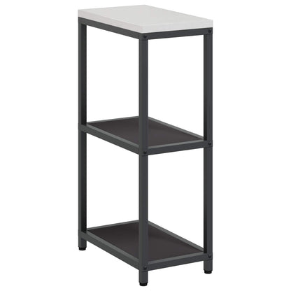 Küchenregal HATTEM Schwarz 30 x 50 x 92 cm Stahl