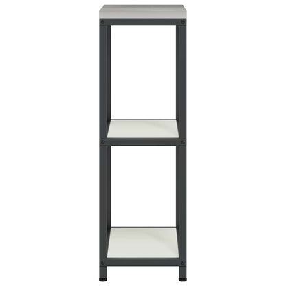 Küchenregal HATTEM Weiß 30 x 50 x 92 cm Stahl