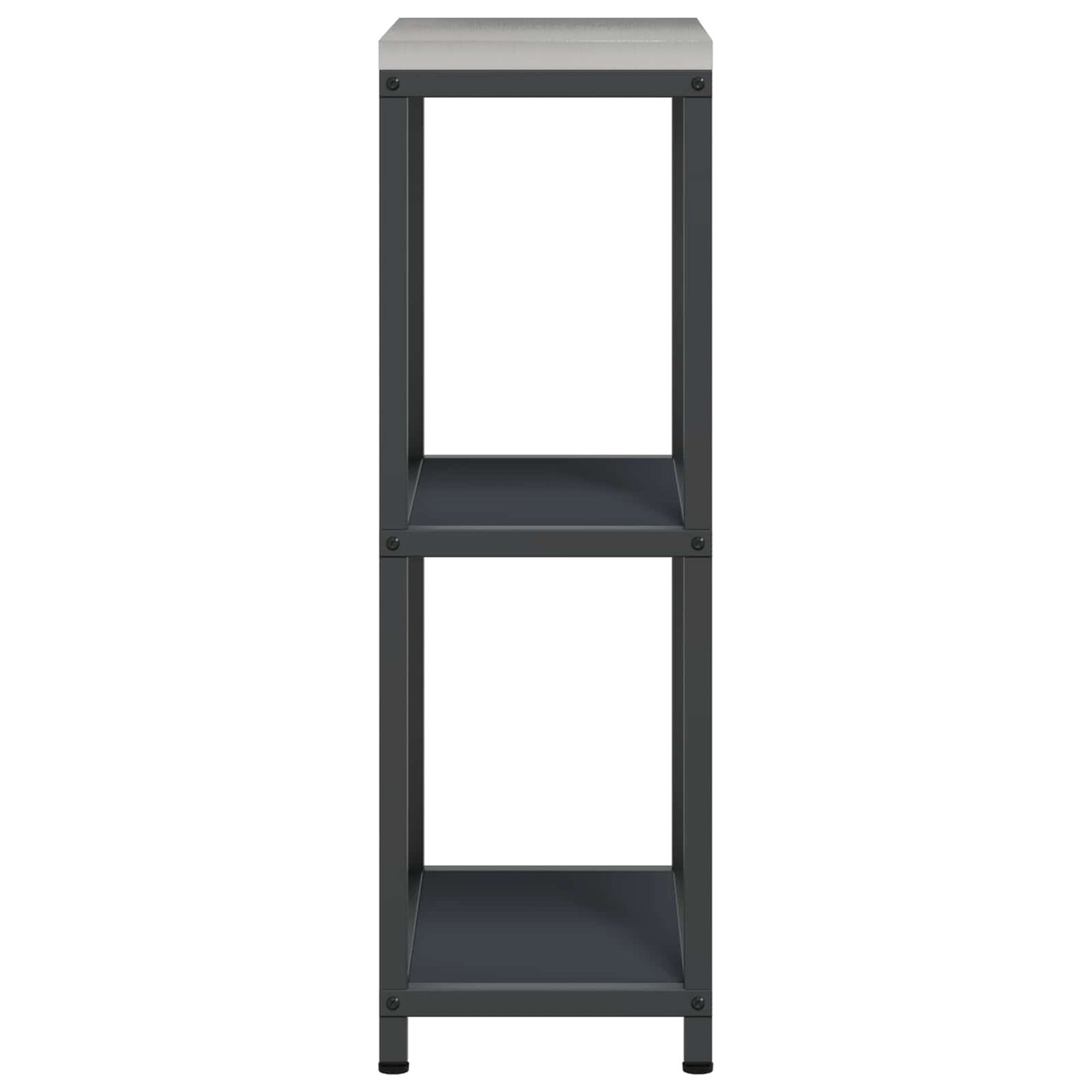 Küchenregal HATTEM Anthrazit 30 x 50 x 92 cm Stahl