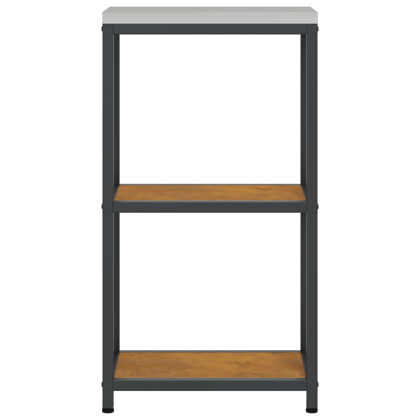 Küchenregal HATTEM Rostig 30 x 50 x 92 cm Stahl