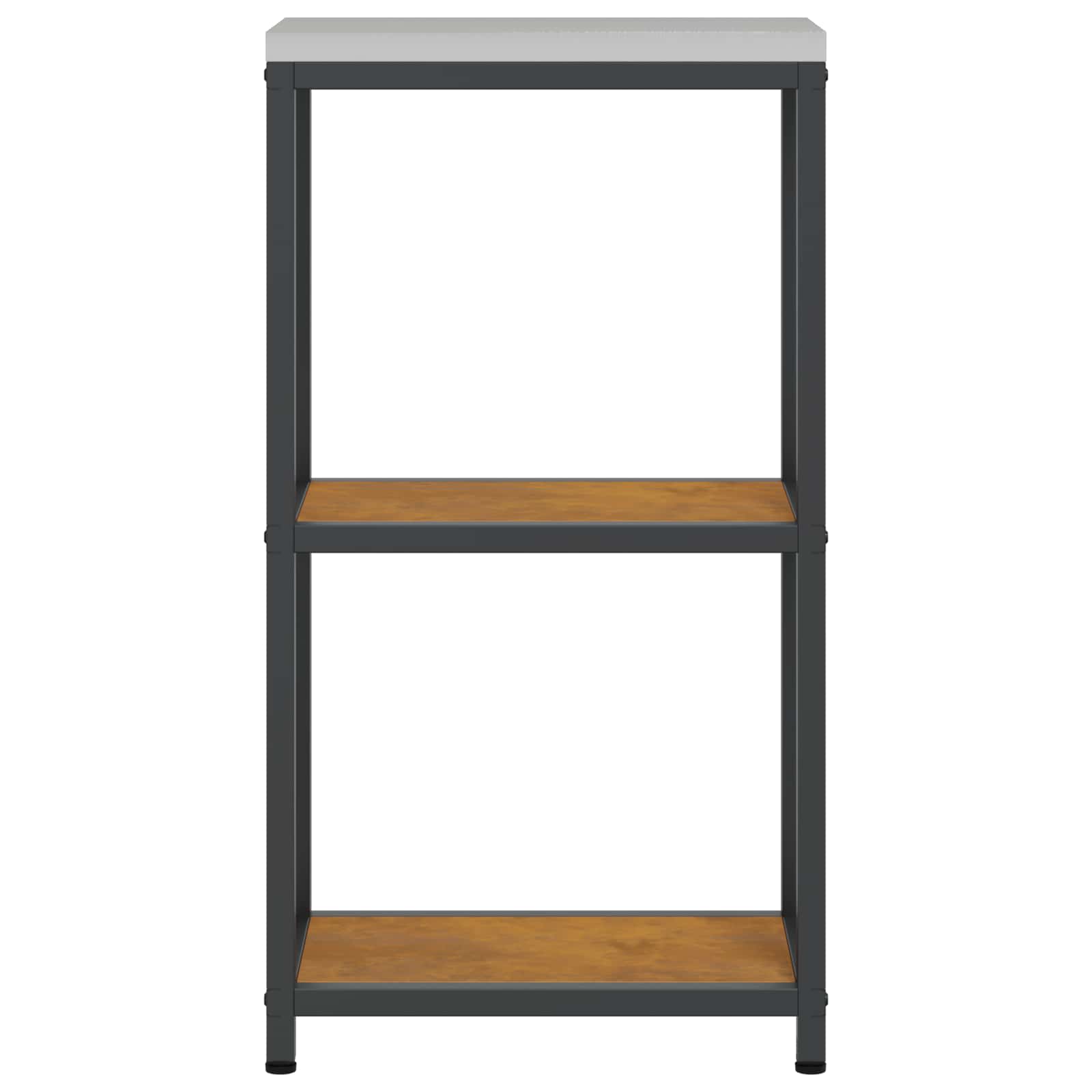 Küchenregal HATTEM Rostig 30 x 50 x 92 cm Stahl