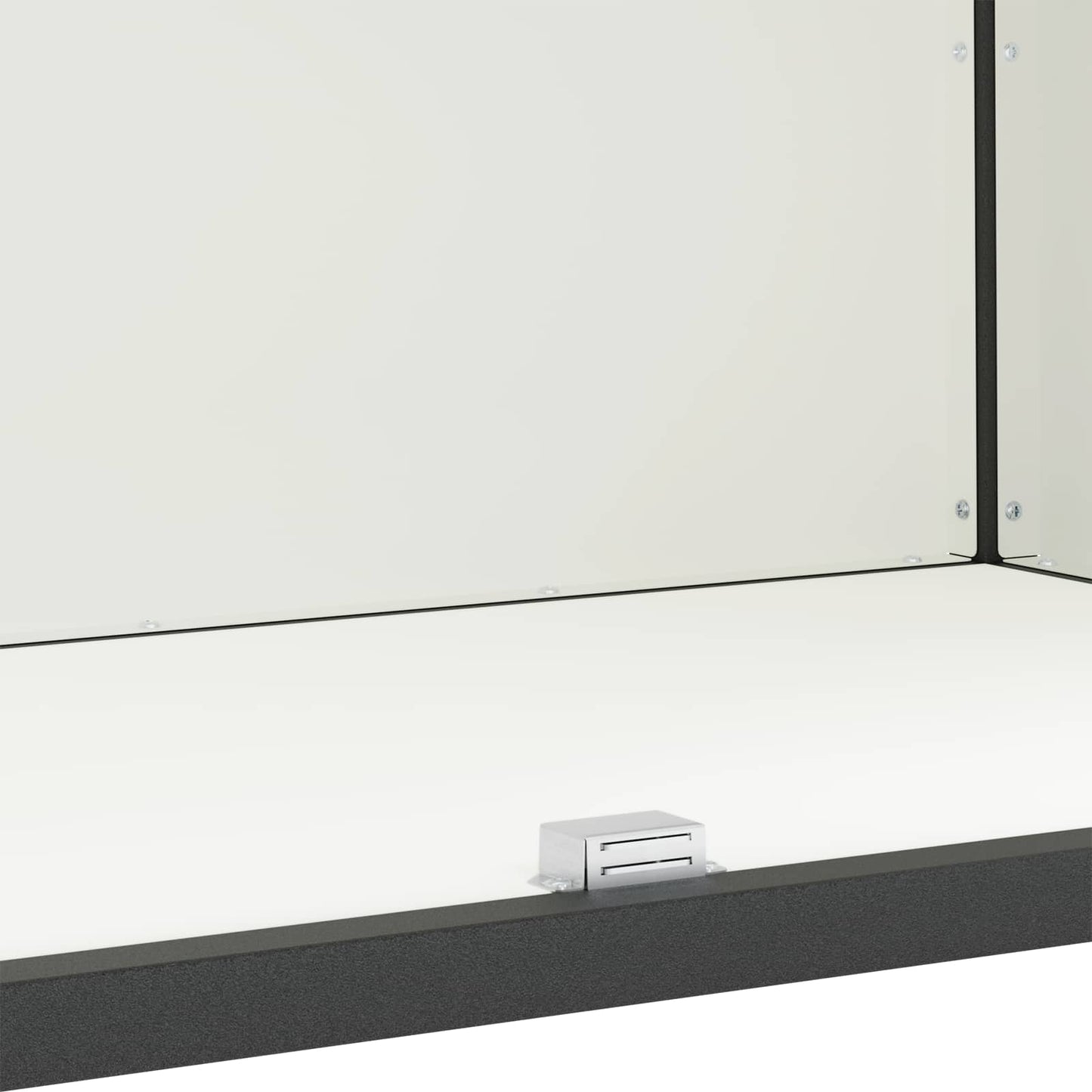 Küchenaufbewahrungsschrank HATTEM Weiß 90 x 50 x 92 cm Stahl