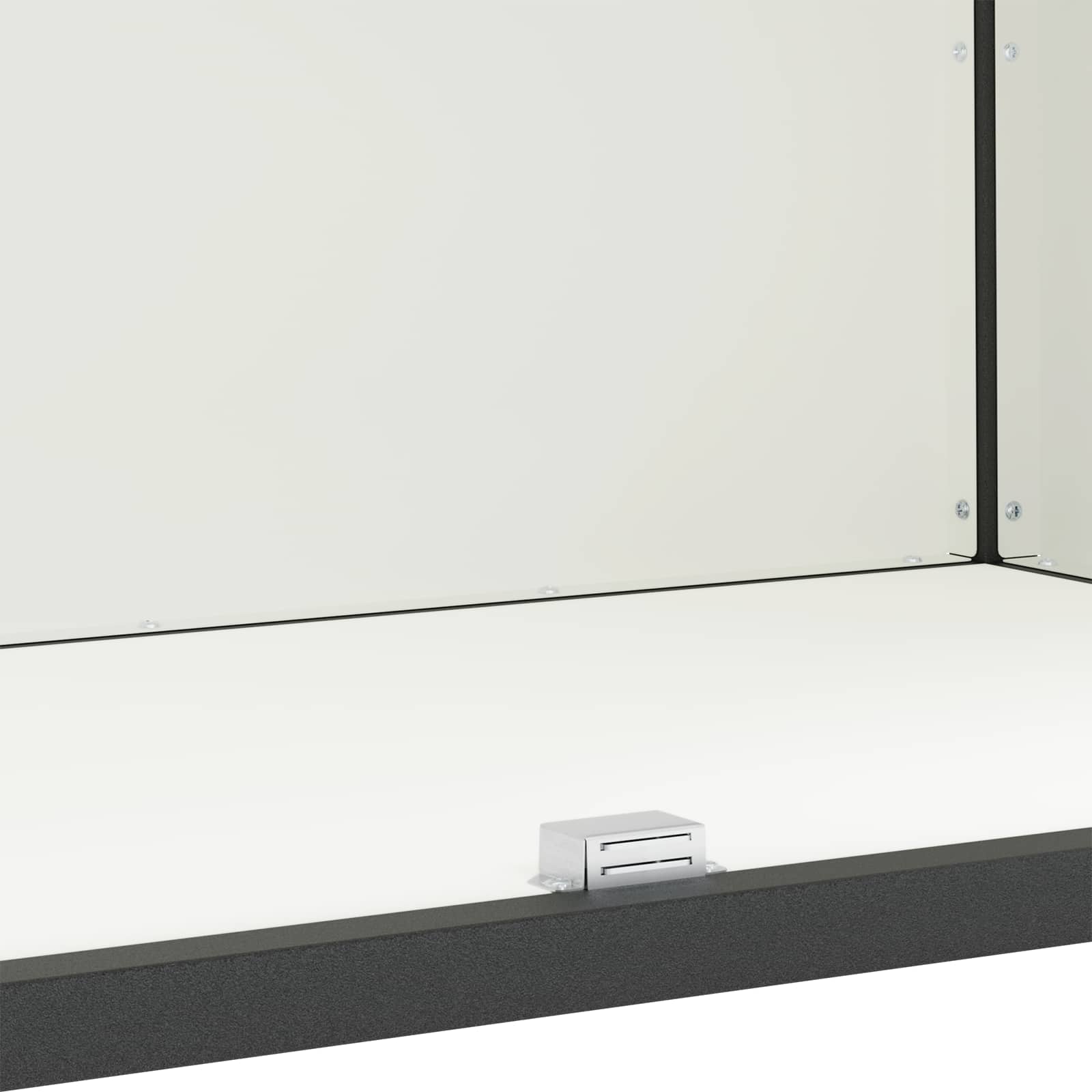 Küchenaufbewahrungsschrank HATTEM Weiß 90 x 50 x 92 cm Stahl
