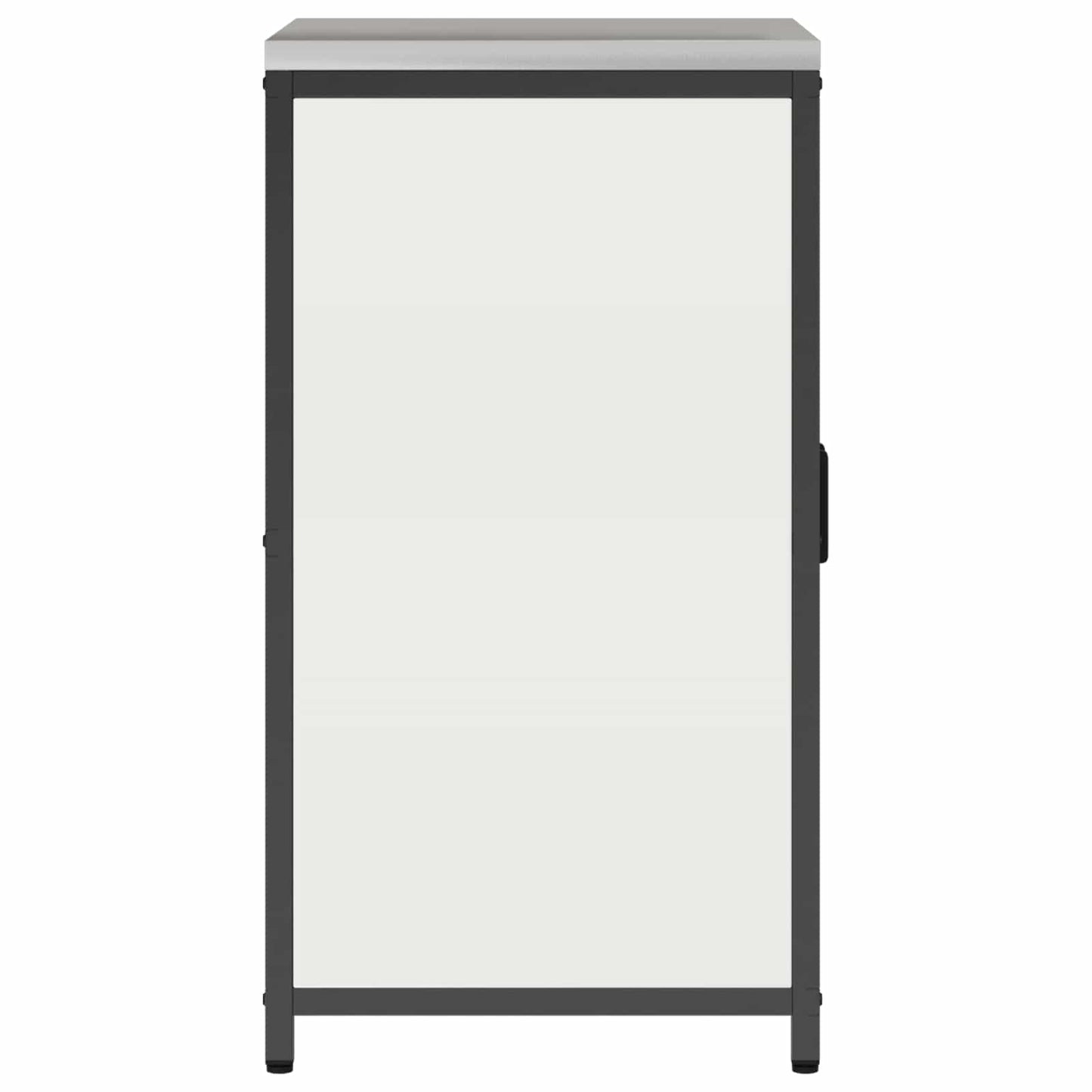 Küchenaufbewahrungsschrank HATTEM Weiß 60 x 50 x 92 cm Stahl