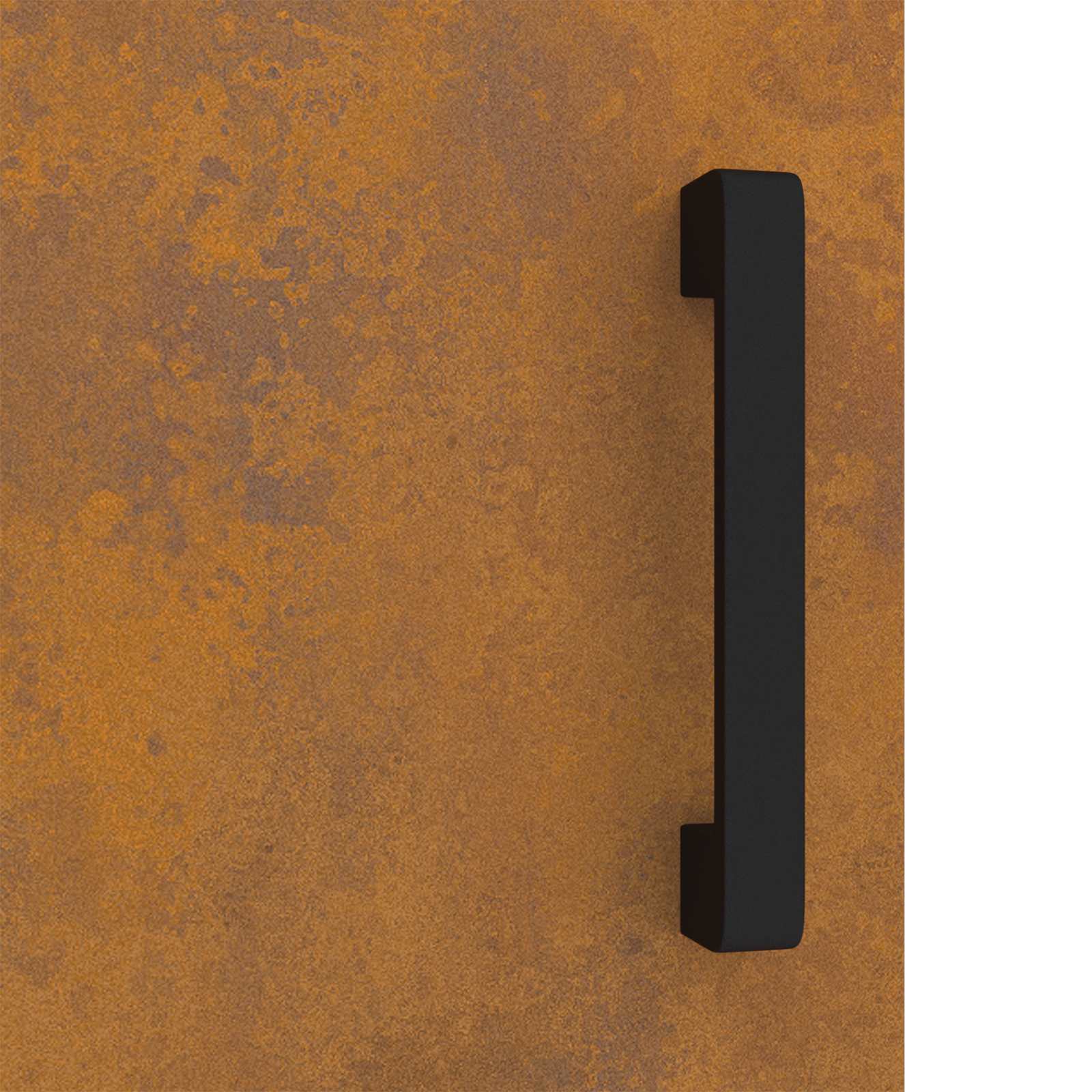 Küchenaufbewahrungsschrank HATTEM Rostig 60 x 50 x 92 cm Stahl