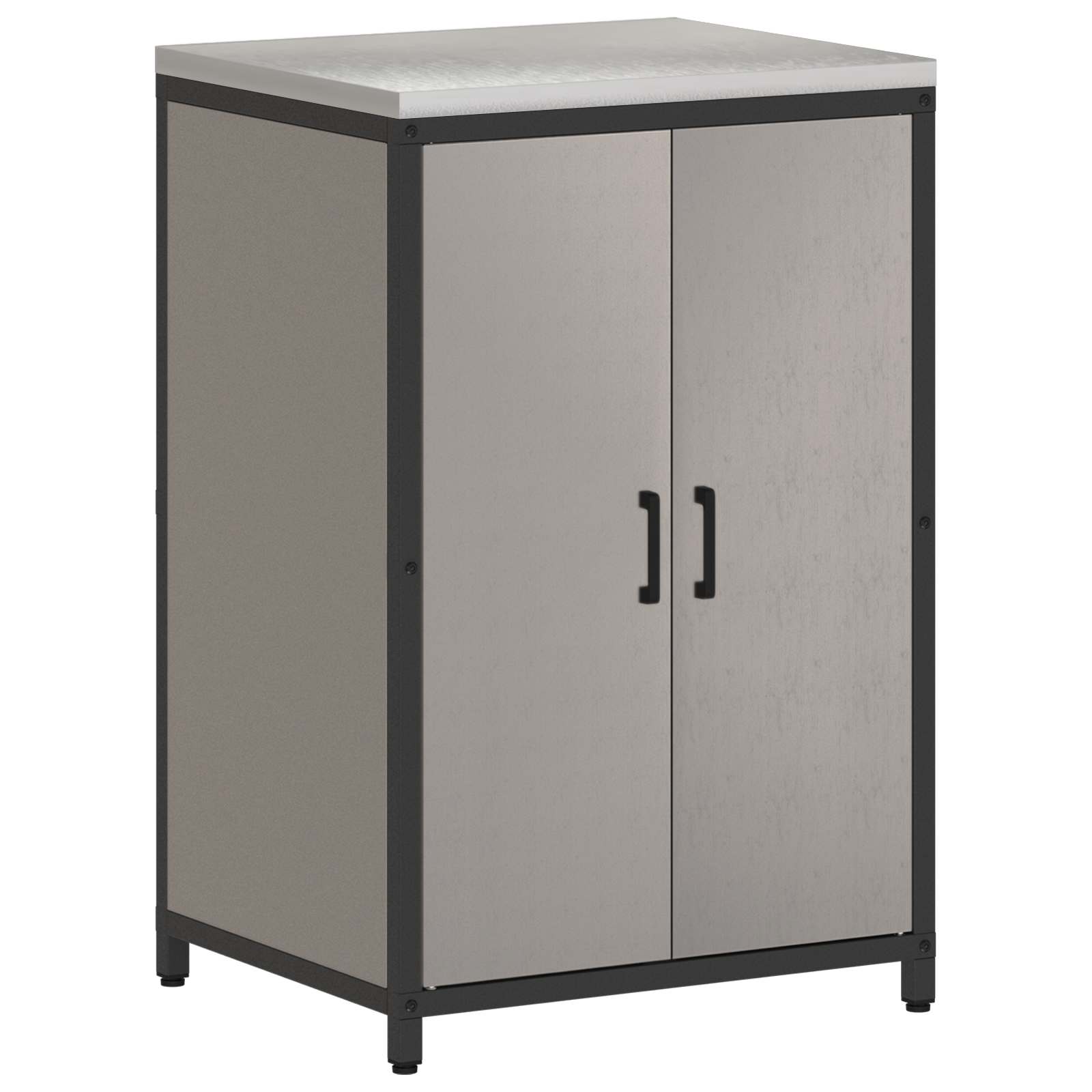 Küchenaufbewahrungsschrank HATTEM Rostig 60 x 50 x 92 cm Stahl