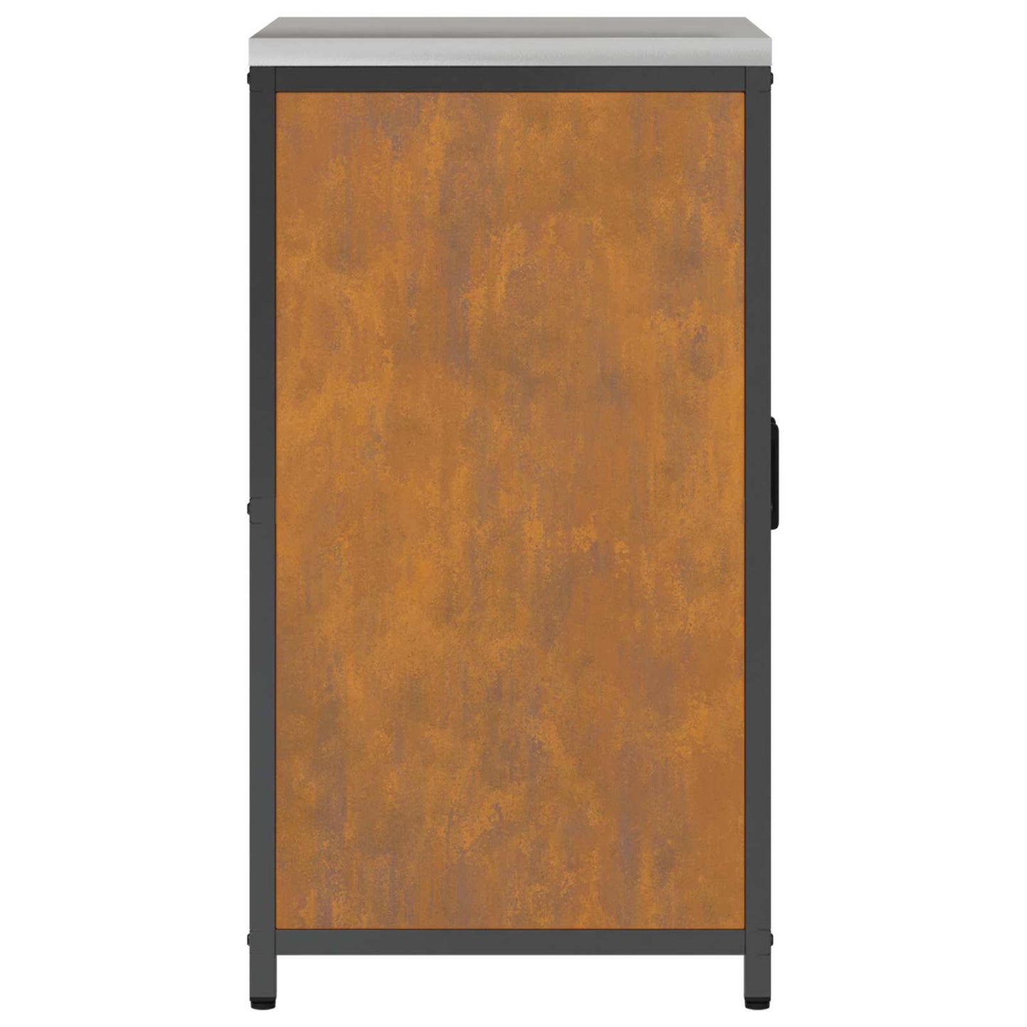 Küchenaufbewahrungsschrank HATTEM Rostig 60 x 50 x 92 cm Stahl