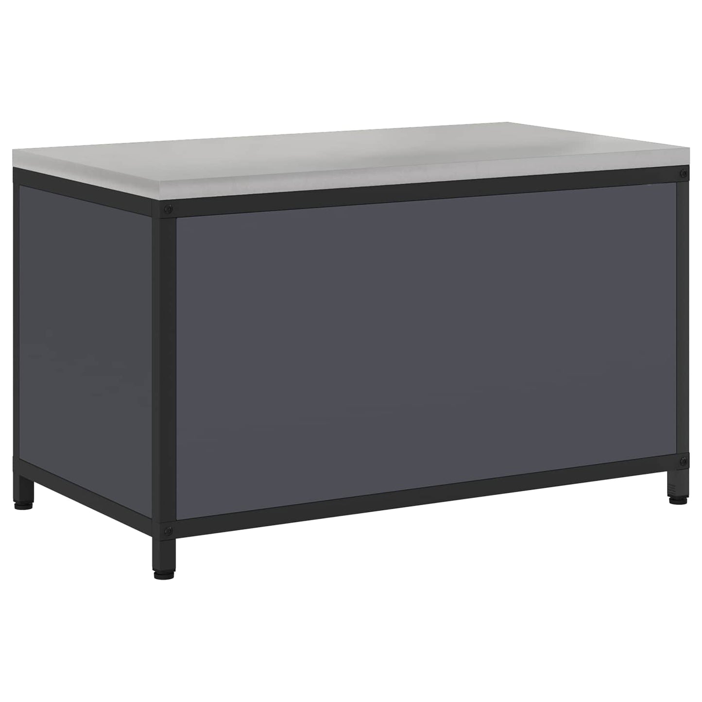 Küchenaufbewahrungsschrank HATTEM Anthrazit 90 x 50 x 53 cm