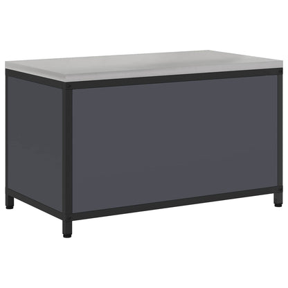 Küchenaufbewahrungsschrank HATTEM Anthrazit 90 x 50 x 53 cm