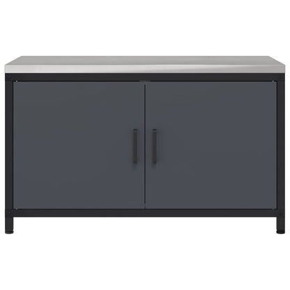 Küchenaufbewahrungsschrank HATTEM Anthrazit 90 x 50 x 53 cm