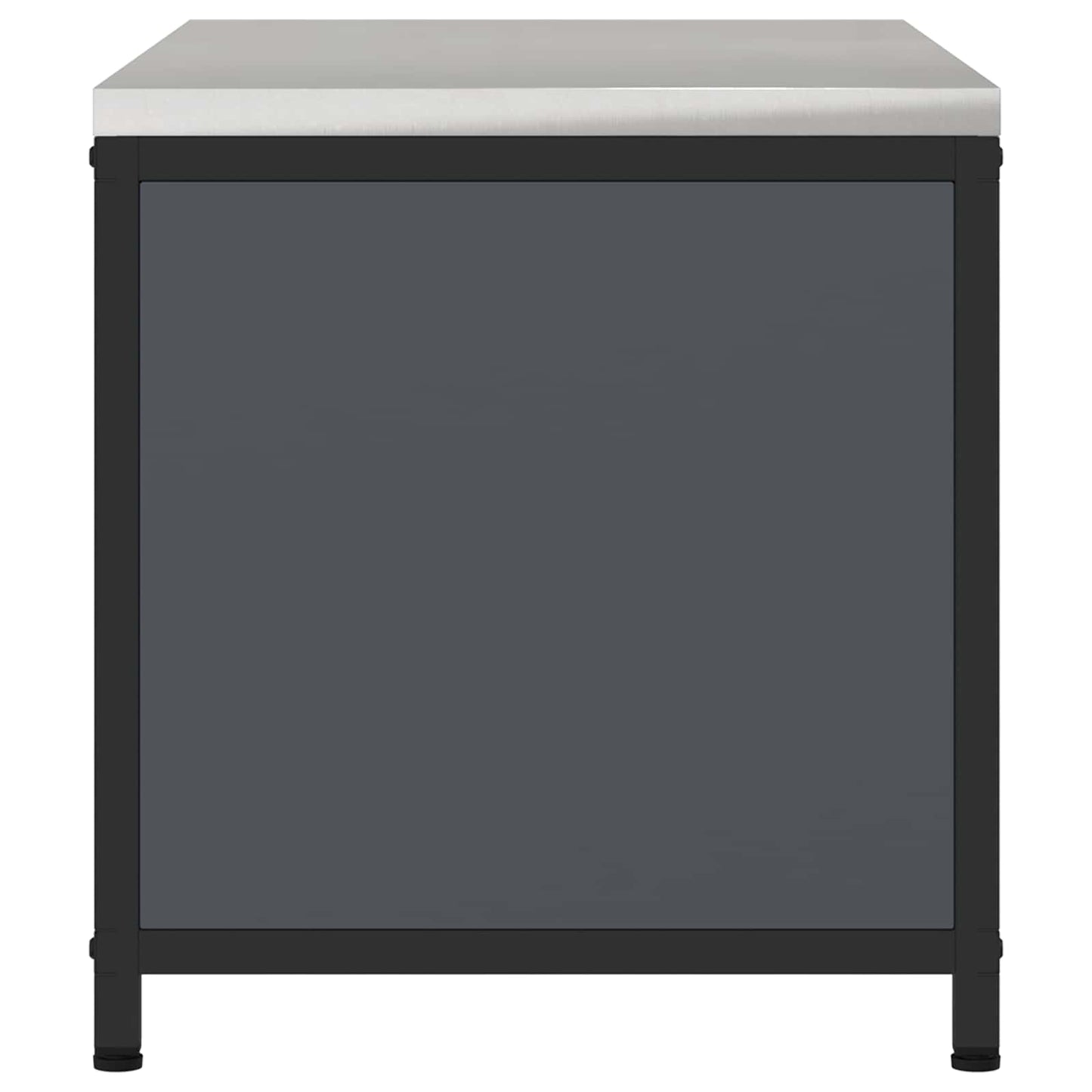 Küchenaufbewahrungsschrank HATTEM Anthrazit 90 x 50 x 53 cm