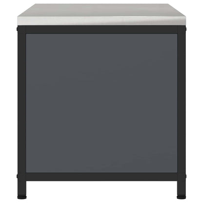 Küchenaufbewahrungsschrank HATTEM Anthrazit 90 x 50 x 53 cm
