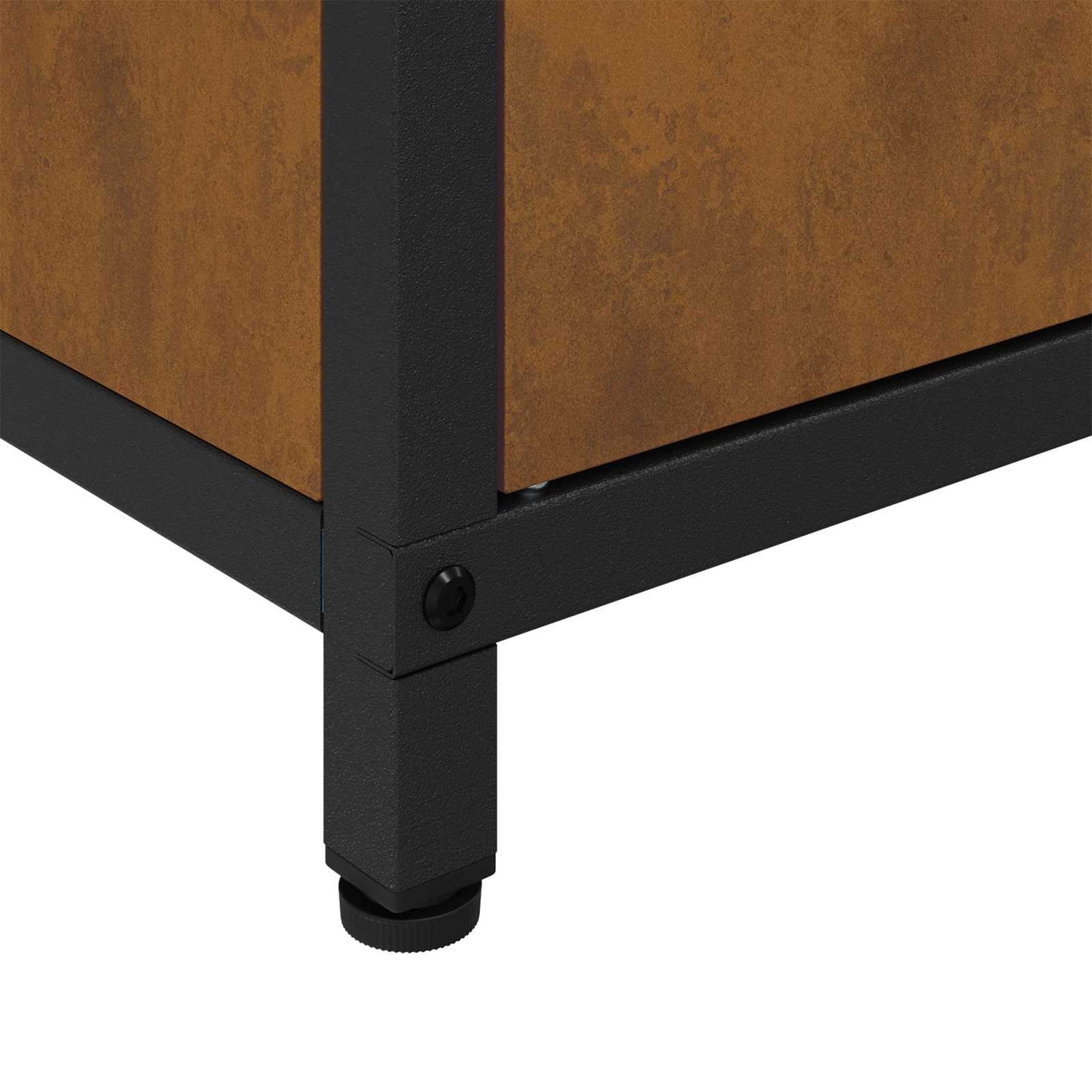 Küchenaufbewahrungsschrank HATTEM Rostig 90 x 50 x 53 cm Stahl