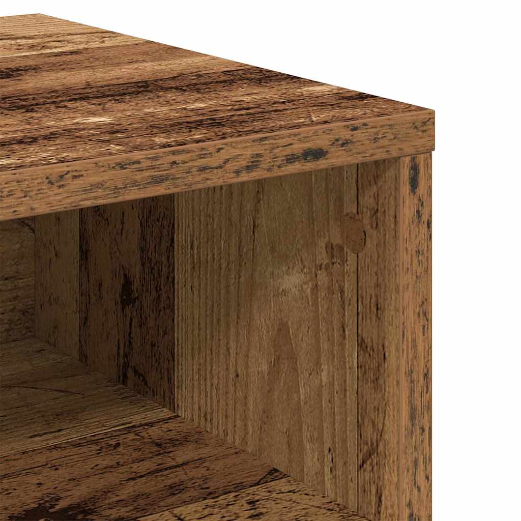 Nachttisch Altholz 40 x 40 x 30 cm Holzwerkstoff