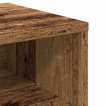 Nachttisch Altholz 40 x 30 x 30 cm Holzwerkstoff