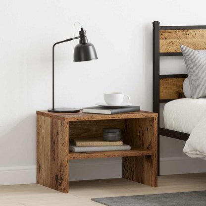 Nachttisch Altholz 40 x 30 x 30 cm Holzwerkstoff