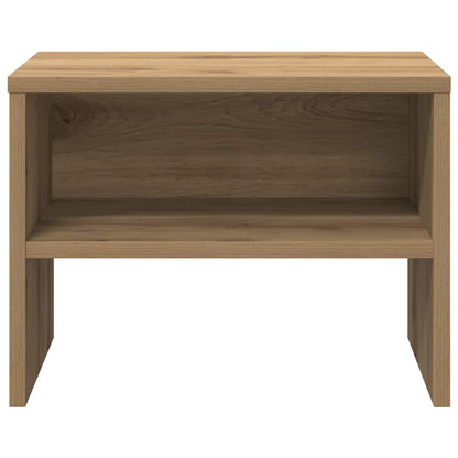 Nachttisch 2 stk. Artisan-Eiche 40 x 30 x 30 cm Holzwerkstoff