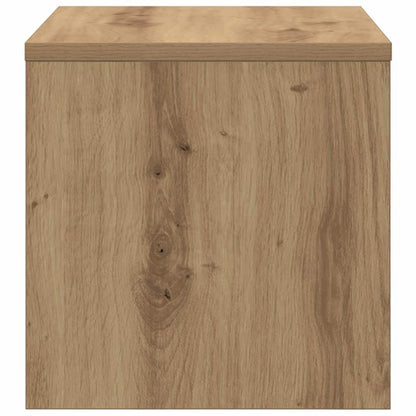 Nachttisch 2 stk. Artisan-Eiche 40 x 30 x 30 cm Holzwerkstoff