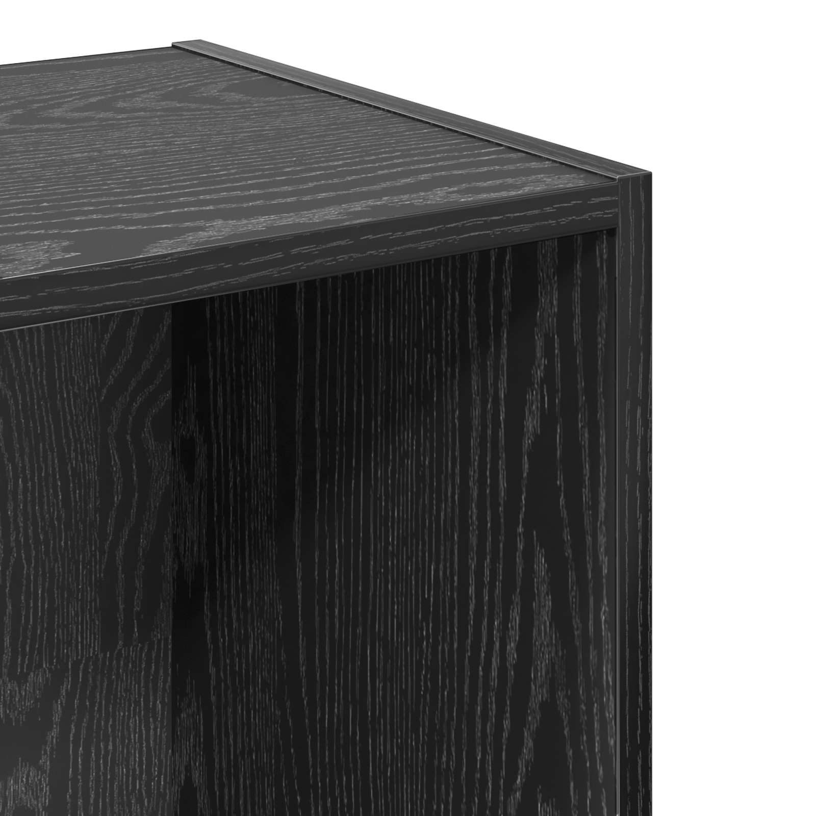Bücherregal 4 Ebenen 40 x 30 x 152 cm Holzwerkstoff
