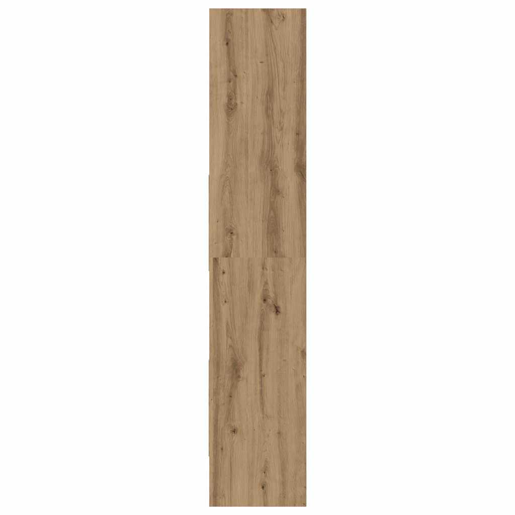 Bücherregal Artisan-Eiche 60 x 35 x 180 cm Holzwerkstoff