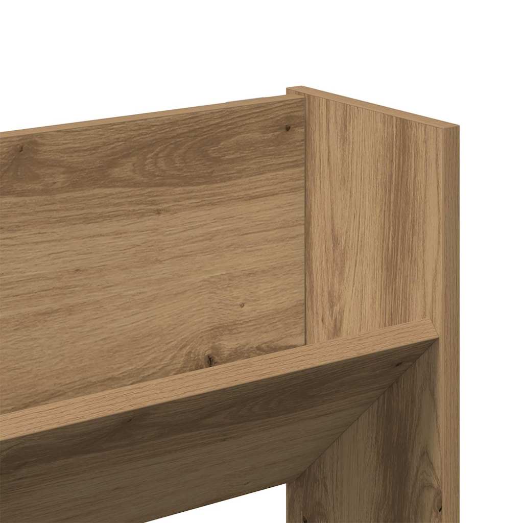 Schuhschrank 2 Stk. 81 x 18 x 60 cm Holzwerkstoff Artisan-Eiche