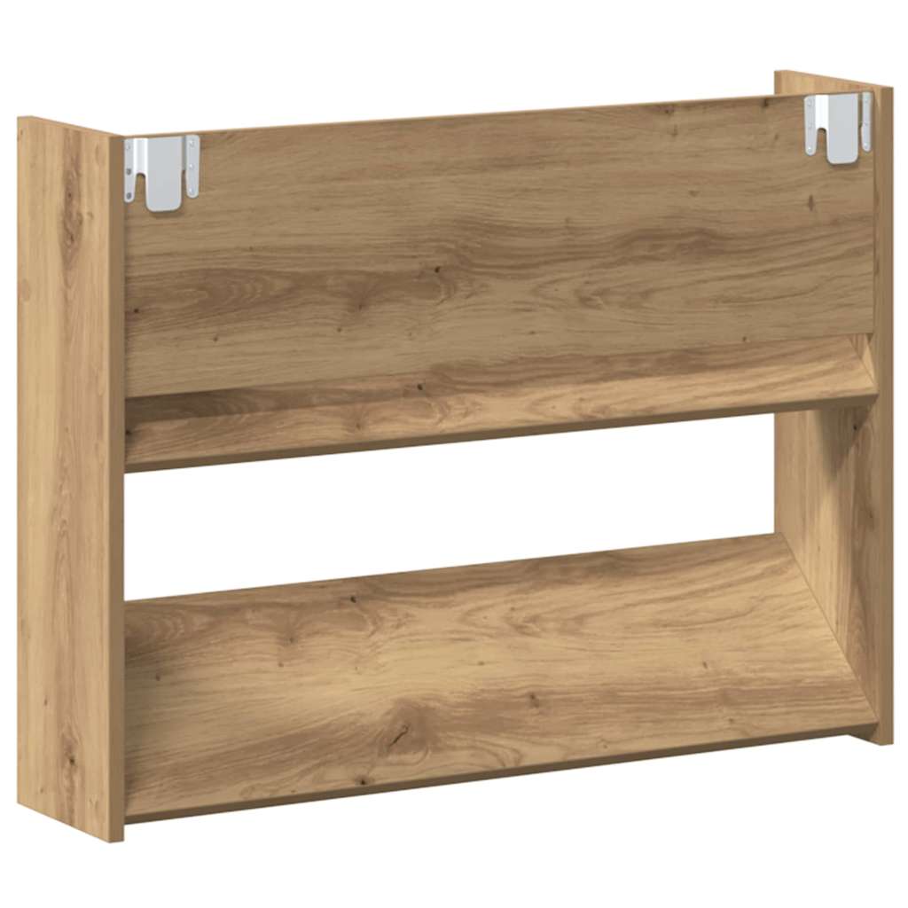 Schuhschrank 2 Stk. 81 x 18 x 60 cm Holzwerkstoff Artisan-Eiche