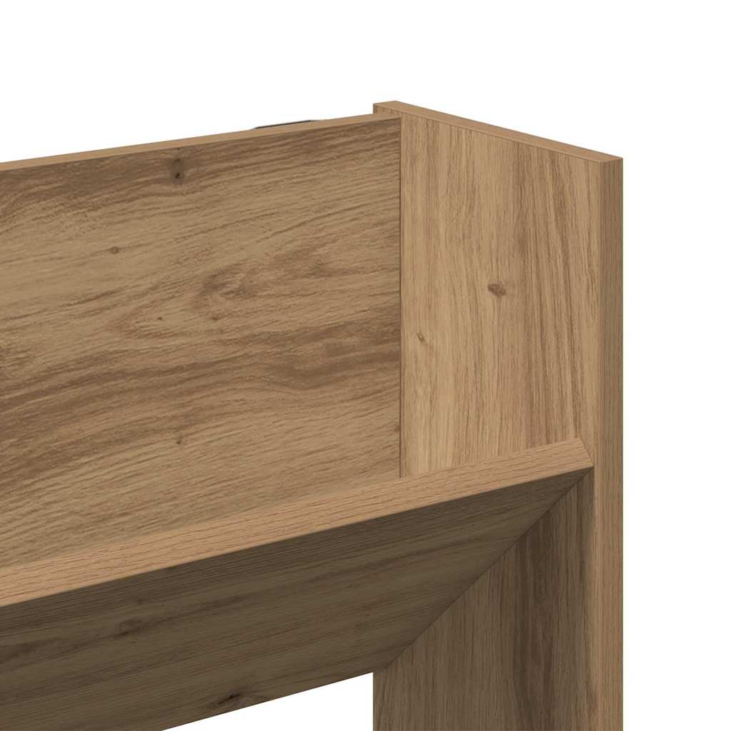 Schuhschrank 2 Stk. 85 x 18 x 90 cm Holzwerkstoff Artisan-Eiche