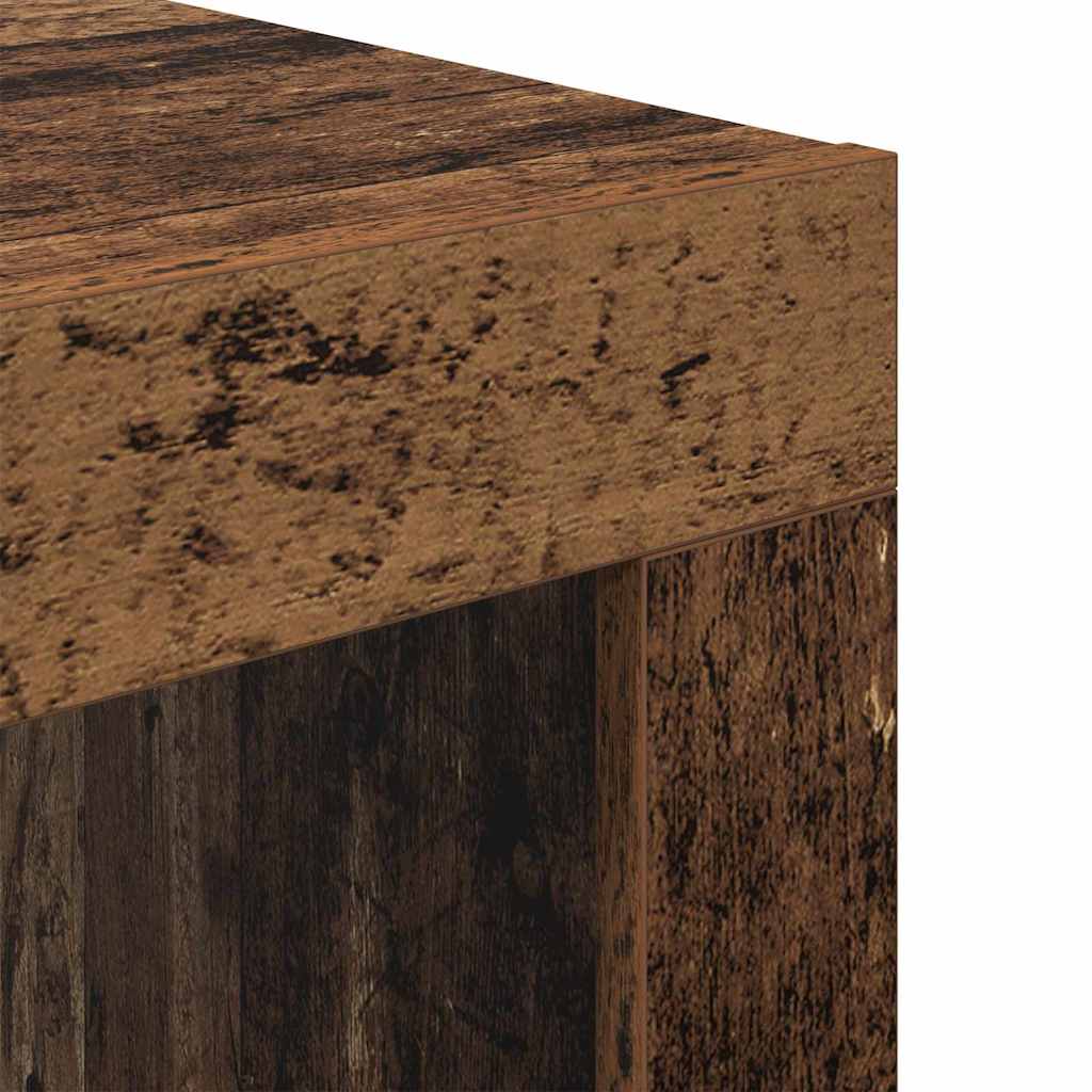 Couchtisch Altholz 50 x 50 x 35 cm Holzwerkstoff