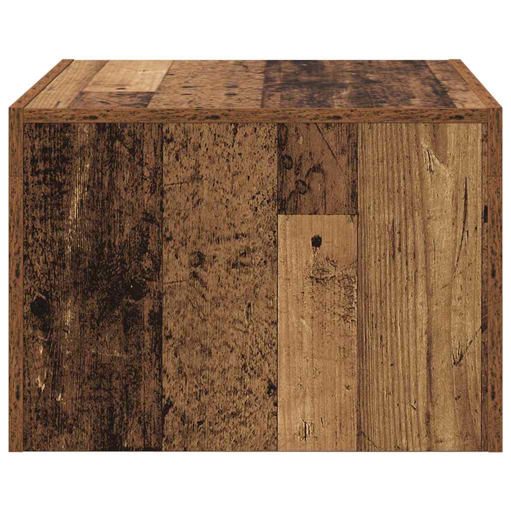 Couchtisch Altholz 50 x 50 x 35 cm Holzwerkstoff