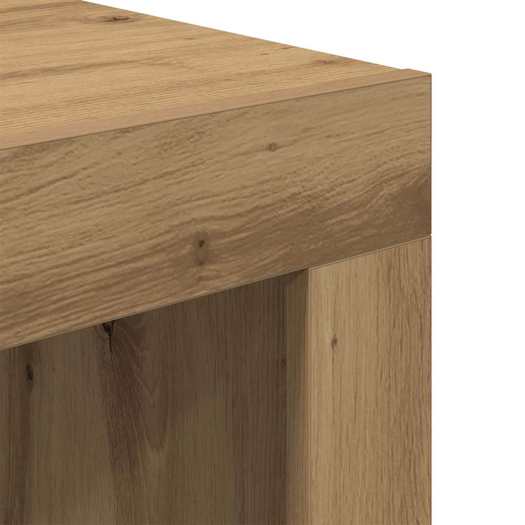 Couchtisch Artisan-Eiche 50 x 50 x 35 cm Holzwerkstoff