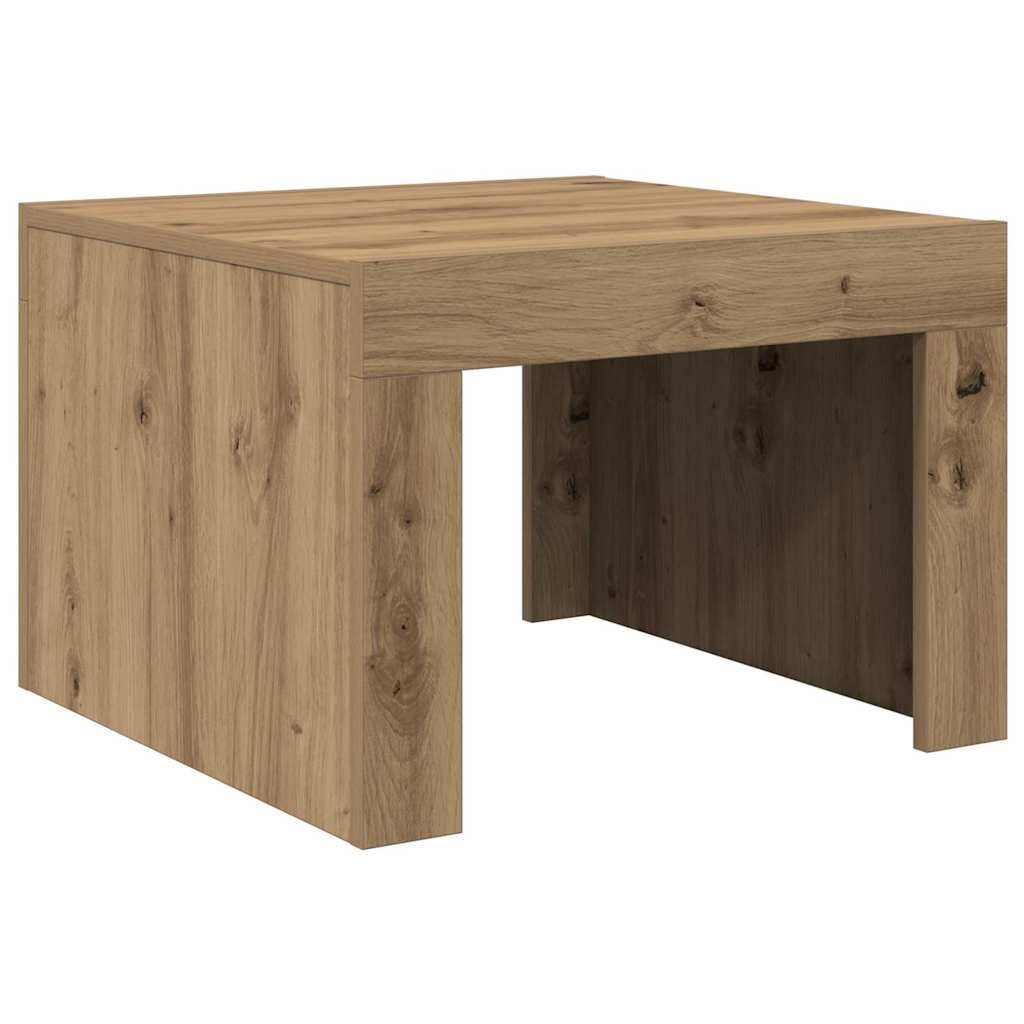 Couchtisch Artisan-Eiche 50 x 50 x 35 cm Holzwerkstoff