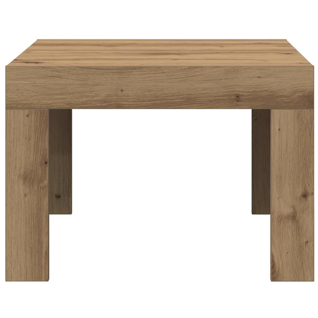 Couchtisch Artisan-Eiche 50 x 50 x 35 cm Holzwerkstoff